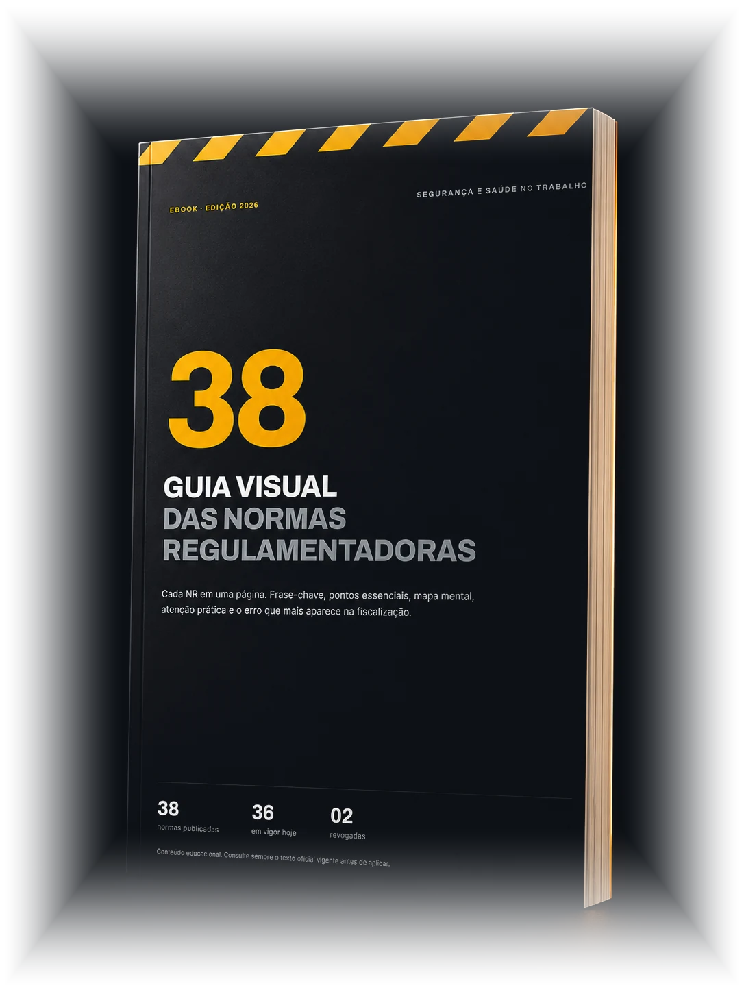 Capa do Guia Visual das 38 NRs, edição 2026